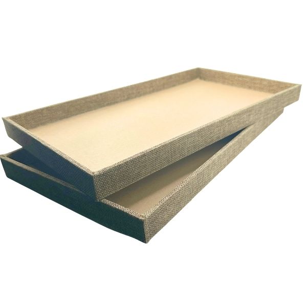 1" Deep Dish Project Tray- Burlap