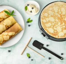 12 Inch Electric Griddle & Crepe Maker Machine