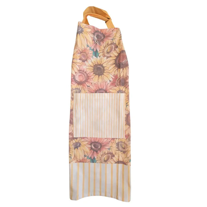 "Autumn Gold" Sunflower-Themed Apron