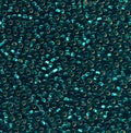 Czech 11/0 Seed Beads- Teal Silver-Lined