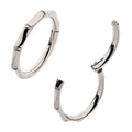 Invictus Titanium Bamboo Design Side Facing Hinged Segment Clicker