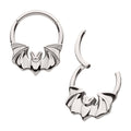 Invictus Titanium Flying Bat Front Facing Hinged Segment Clicker