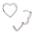 Invictus Titanium Heart Hinged Segment Clicker