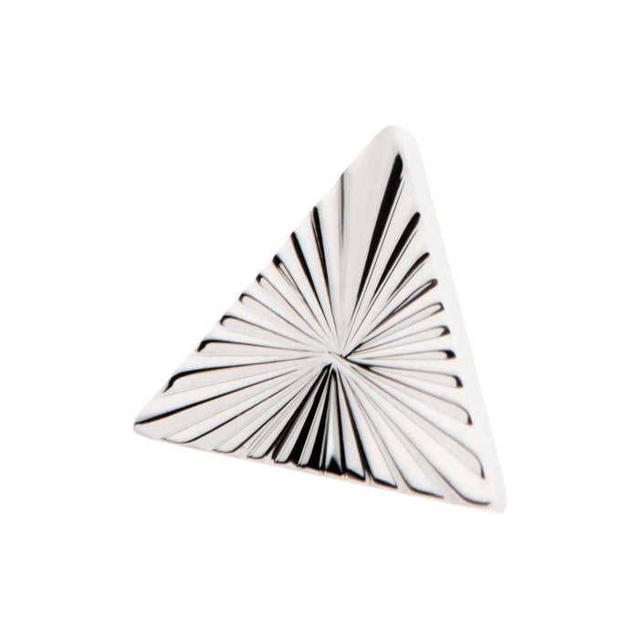Invictus Titanium Internally Threaded Corrugated Triangle Top