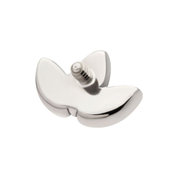 Invictus Titanium Internally Threaded Fan Shape Petals 3-Cluster Top