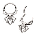 Invictus Titanium Spider Skull Front Facing Hinged Segment Clicker