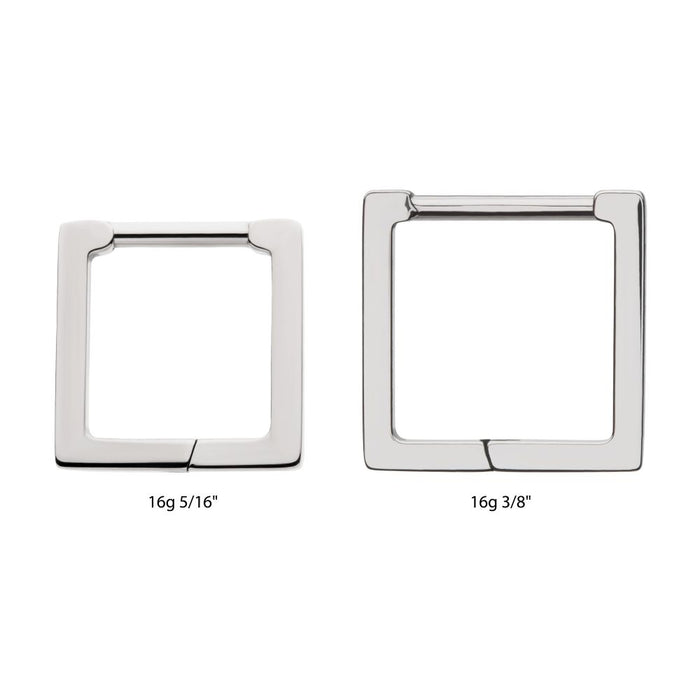 Invictus Titanium Square Hinged Segment Clicker