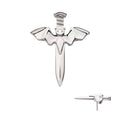 Invictus Titanium Threadless Dagger with Flying Bat Top