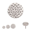 Invictus Titanium Threadless Hammered Disk Top