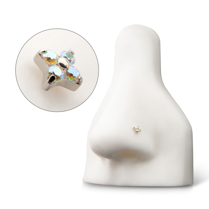 Invictus Titanium Threadless Low Profile Quadra Top