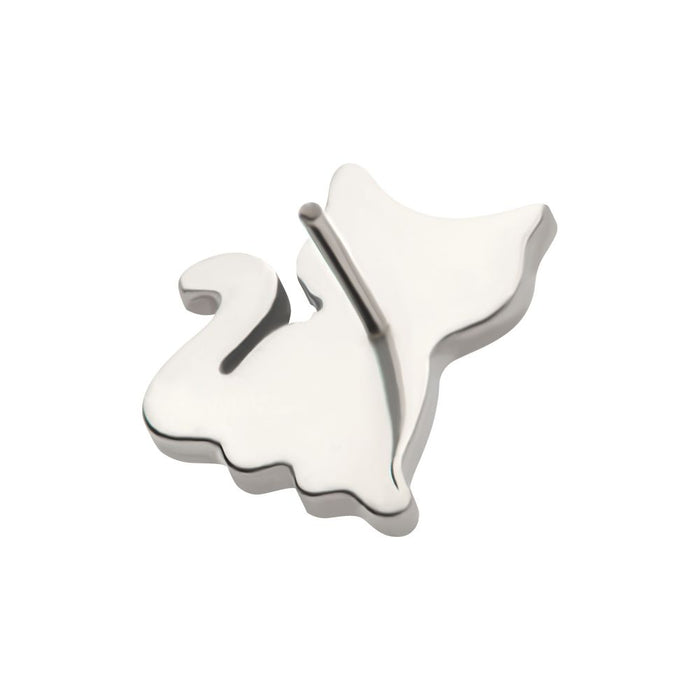 Invictus Titanium Threadless Sitting Cat Shape Top
