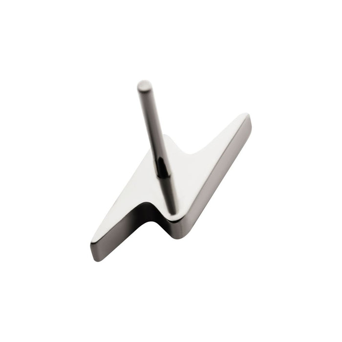 Invictus Titanium Threadless with Short Lightning Bolt Top
