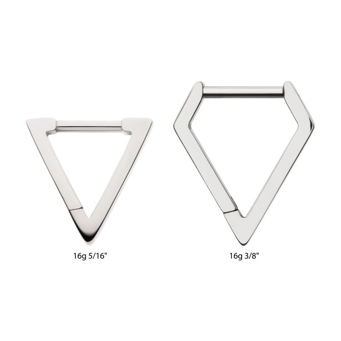 Invictus Titanium Triangle Hinged Segment Clicker