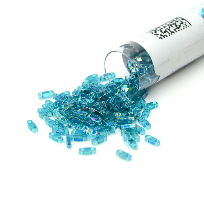 QTL2458 Transparent Teal AB