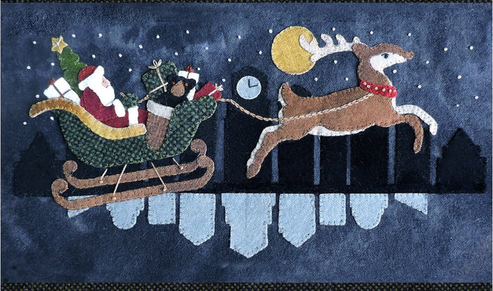 Santa’s Travels by AIR Crane Designs