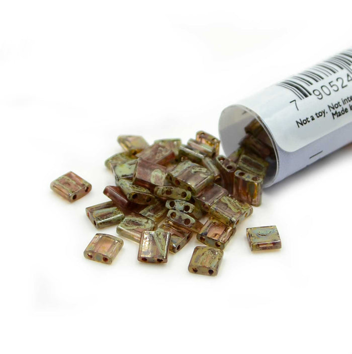 TL4505 Transparent Light Smokey Topaz Picasso